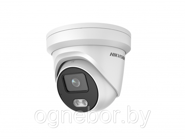DS-2CD2347G2-LU уличная купольная IP-камера с LED-подсветкой