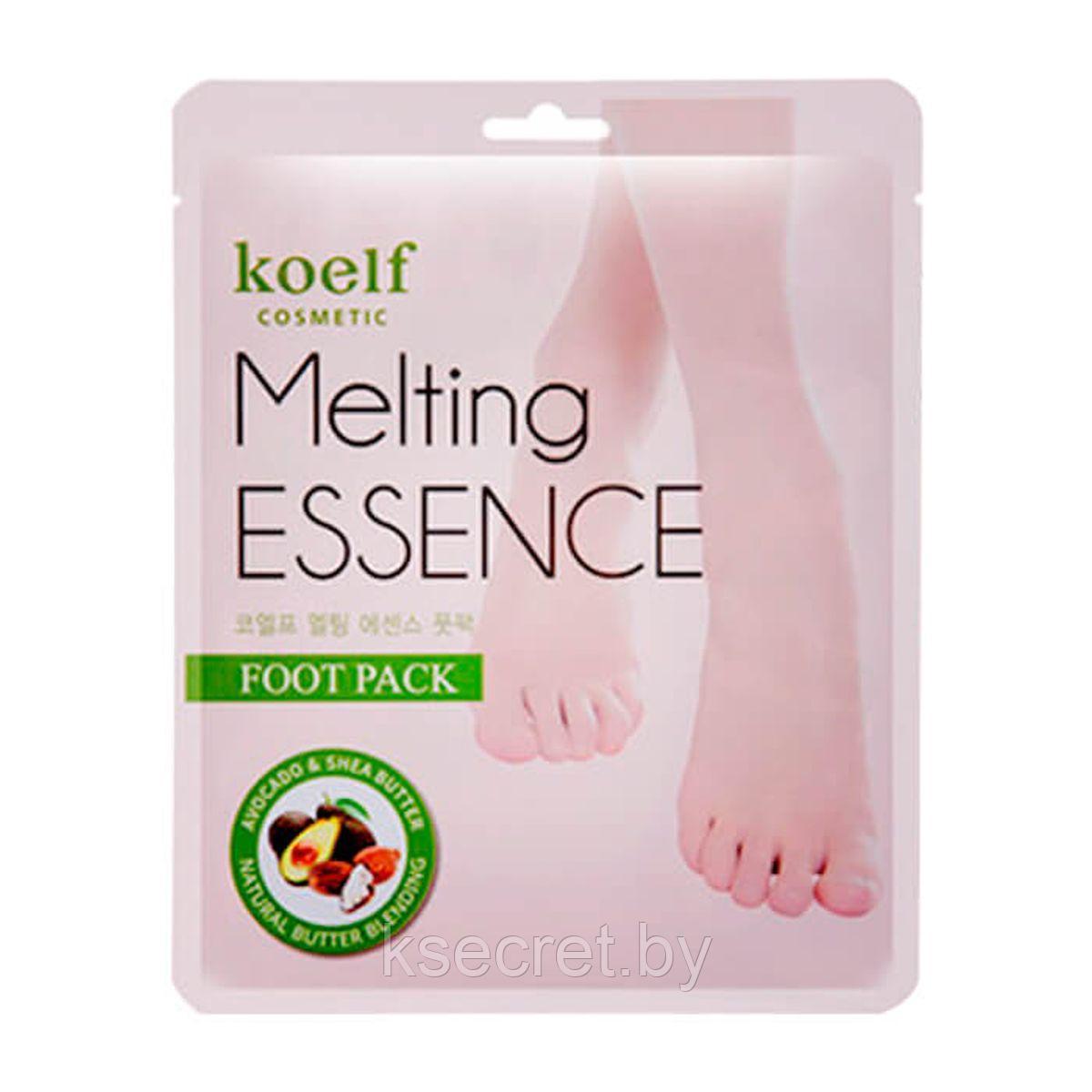 KOELF Маска-носочки для ног СМЯГЧАЮЩАЯ Melting Essence Foot Pack. - фото 1 - id-p144491420