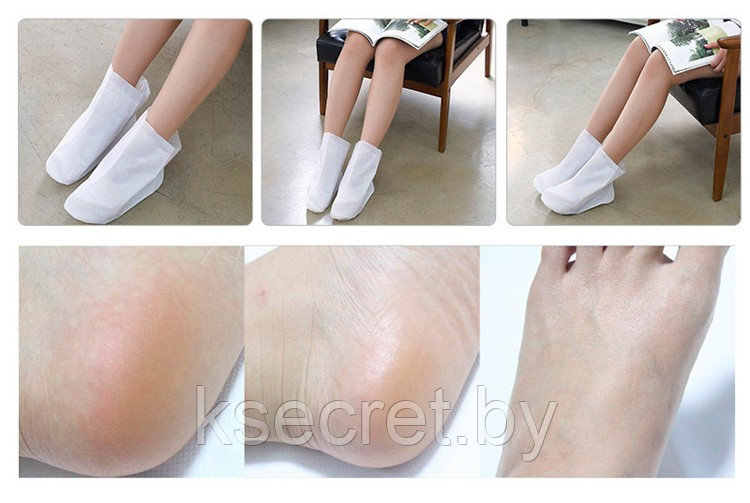 KOELF Маска-носочки для ног СМЯГЧАЮЩАЯ Melting Essence Foot Pack. - фото 3 - id-p144491420