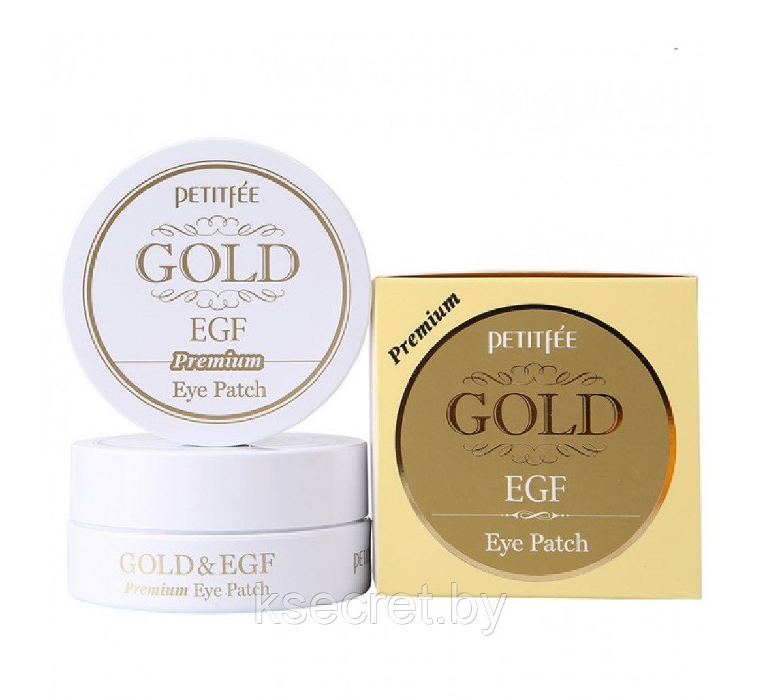 [PETITFEE] Гидрогелевые патчи для глаз ПРЕМИУМ ЗОЛОТО/EGF Premium Gold & EGF Hydrogel Eye Patch, 60 - фото 2 - id-p144492971