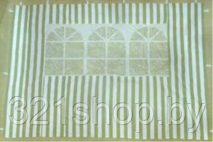 Стенка с окном (зеленая) Green Glade 4110
