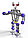 Конструктор металлический с подвижными деталями "Робот Р1", фото 2