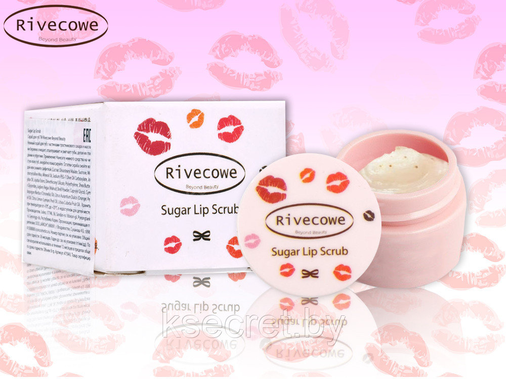 [RIVECOWE Beyond Beauty] Скраб для губ САХАРНЫЙ Sugar Lip Scrub, 8 гр - фото 1 - id-p144494395