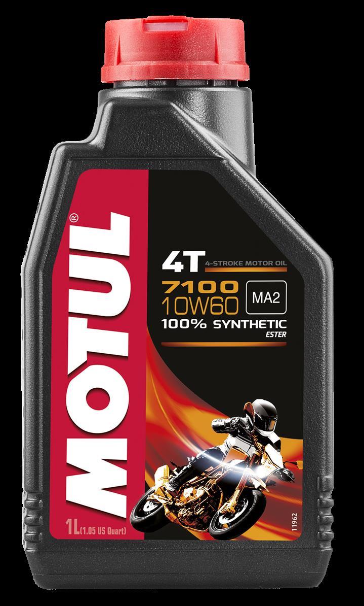 MOTUL 104100 Масло моторное синтетическое Motul 7100 4T 10W-60 1L