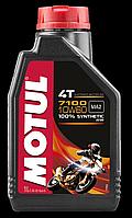 MOTUL 104100 Масло моторное синтетическое Motul 7100 4T 10W-60 1L