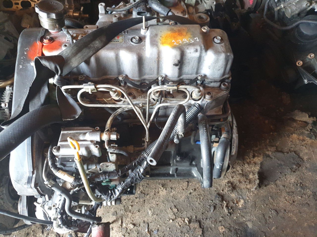 Двигатель в сборе на Hyundai H-1 Starex - фото 1 - id-p143572848