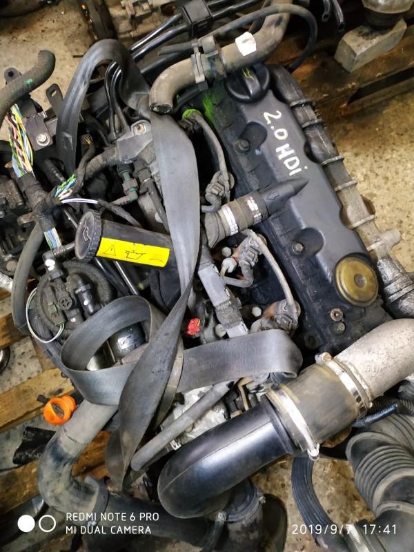 Двигатель в сборе RHK(DW10UTED4) Citroen Jumpy 2002г. - фото 2 - id-p111781976