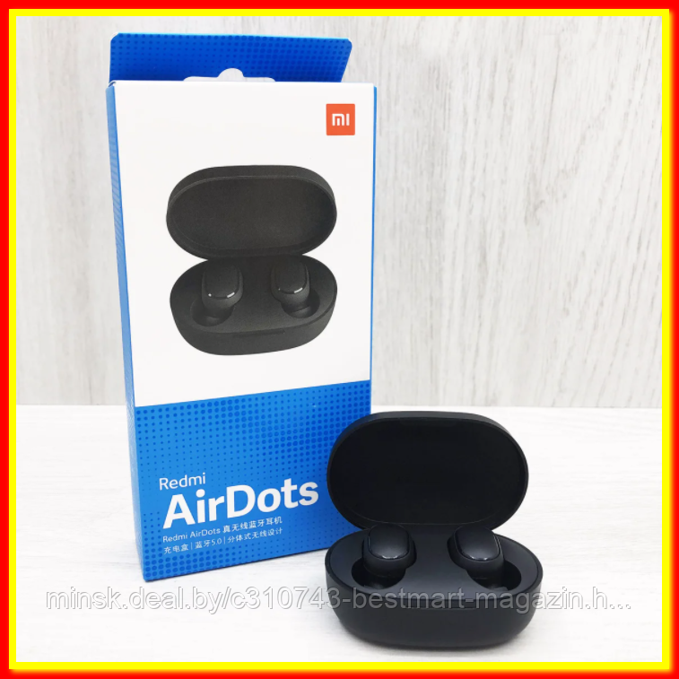 Xiaomi Redmi AirDots Pro | Наушники беспроводные | Bluetooth | replica - фото 1 - id-p144516407