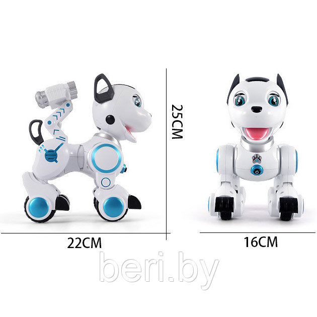 ZYB-B2856 Робот-собака "Дружок", сенсорные датчики, программируется, свет, звук, лай, эмоции - фото 8 - id-p144515247