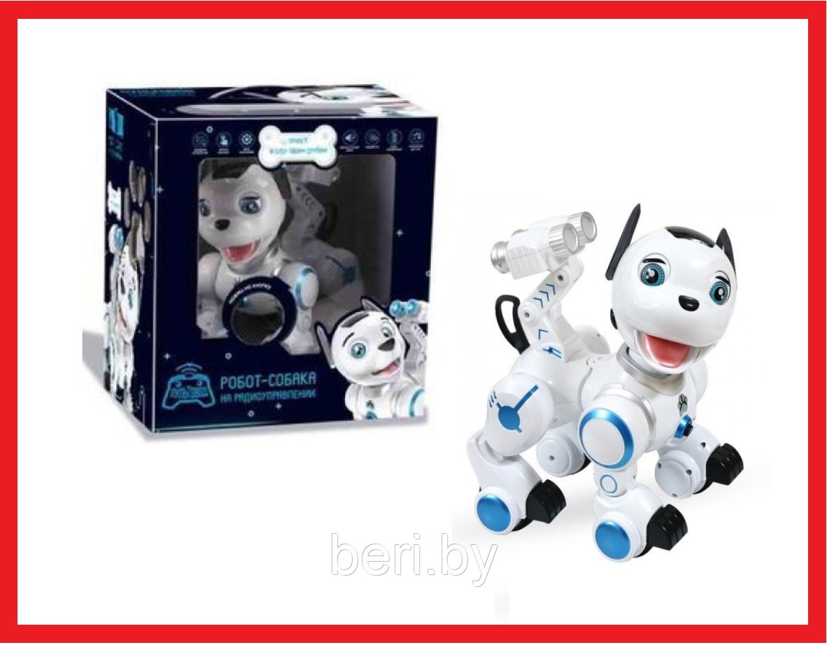 ZYB-B2856 Робот-собака "Дружок", сенсорные датчики, программируется, свет, звук, лай, эмоции - фото 2 - id-p144515247
