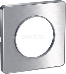 Schneider-Electric Odace Полированный алюминий/Алюминий Рамка 1-я