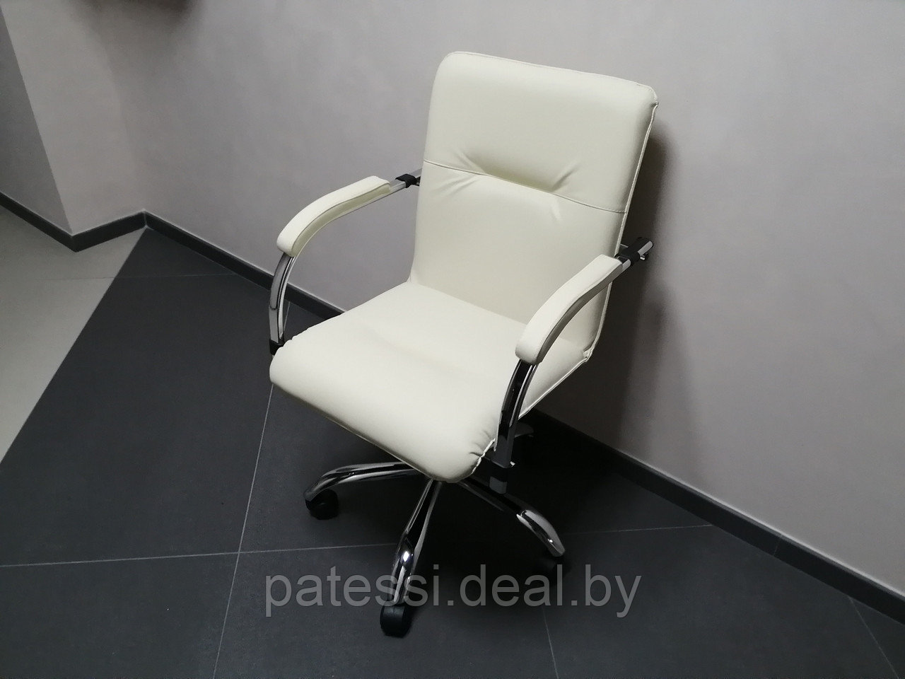 Кресло для офиса и дома Самба хром - фото 2 - id-p167075513