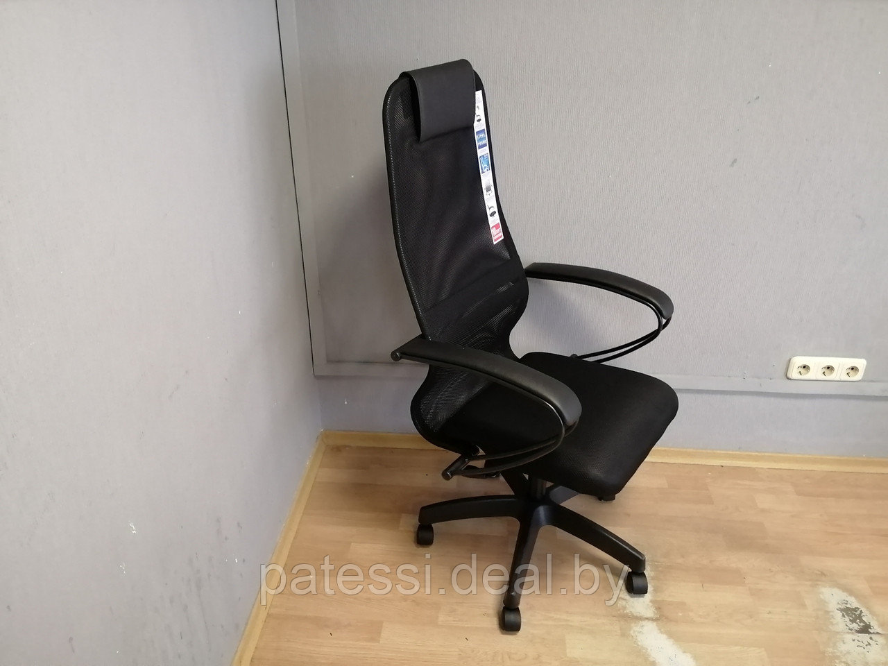 Кресло для офиса и дома METTA ВР-8 pl, черный - фото 1 - id-p144536730