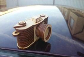 Фотоаппарат из дерева