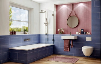 Стеклянная душевая шторка 70*140 см, с неподвижной дверью для ванны Ambassador Bath Screens, фото 2