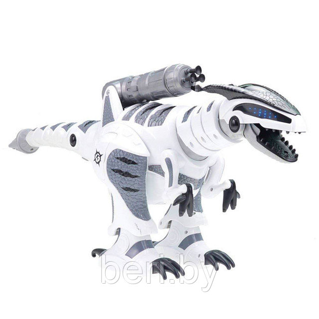 ZYB-B2855 Робот-динозавр "Тирекс", на пульте управления, р/у, свет, звук, стреляет, аккумулятор - фото 4 - id-p144568534
