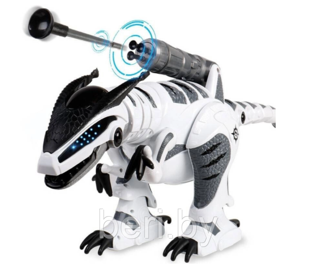 ZYB-B2855 Робот-динозавр "Тирекс", на пульте управления, р/у, свет, звук, стреляет, аккумулятор - фото 5 - id-p144568534