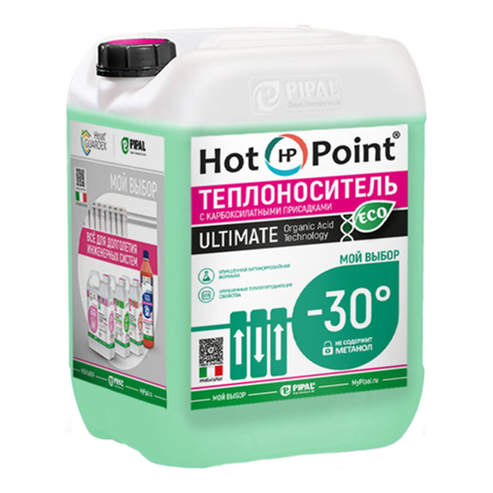 Теплоноситель HotPoint 30 Ultimate ECO 10 кг (на основе пропиленгликоля)