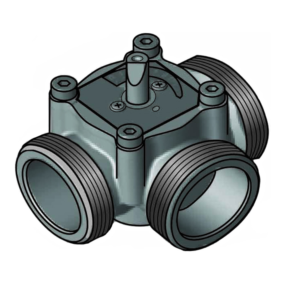 Трехходовой смесительный клапан Meibes НР 1" арт. EM3-25E-4 - фото 1 - id-p144574984