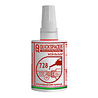 Анаэробный клей герметик QuickSPACER® 728 для резьбовых соединений 75 г красный