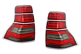 Светодиодные фонари Toyota Land Cruiser Prado 150, тон/красные