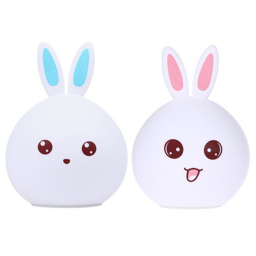 Силиконовая лампа-ночник зайчик Rabbit Silicone Lamp