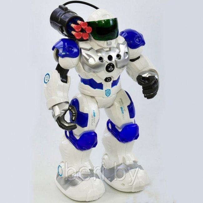 ZYA-A2750 Робот на р/у Zhorya Пультовод, реагирует на движение, говорит, ходит/ездит, стреляет, рост 31 см - фото 3 - id-p144589538