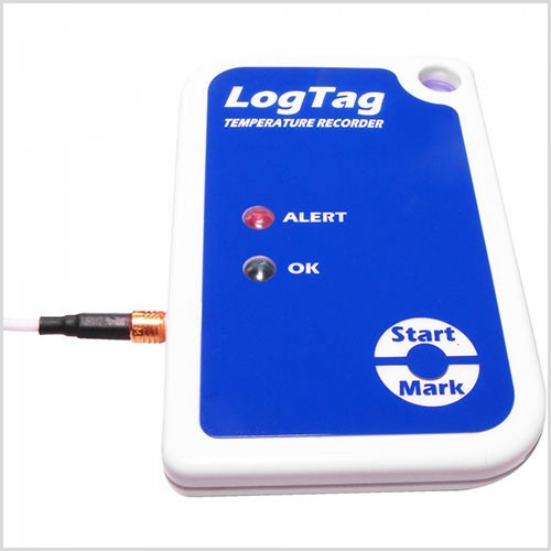 Термоиндикатор многократного запуска ЛогТэг ТРЕКС-8 (LogTag TREX-8) с выносным датчиком - фото 1 - id-p144594869