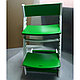 Детский регулируемый растущий стул «ВАСИЛЁК» Slim ВН-21Д (бело-зеленый), фото 3