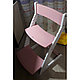 Детский регулируемый растущий стул «ВАСИЛЁК» Slim ВН-21Д (бело-фламинговый), фото 2