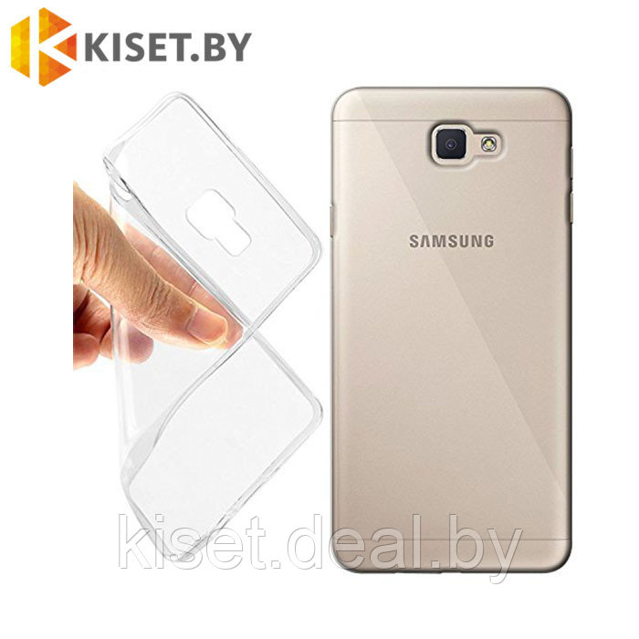 Силиконовый чехол KST UT для Samsung Galaxy C9 прозрачный - фото 2 - id-p144596190