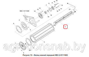 Датчик металлодетектора в сб.(РБ)  КВС-2-0701300