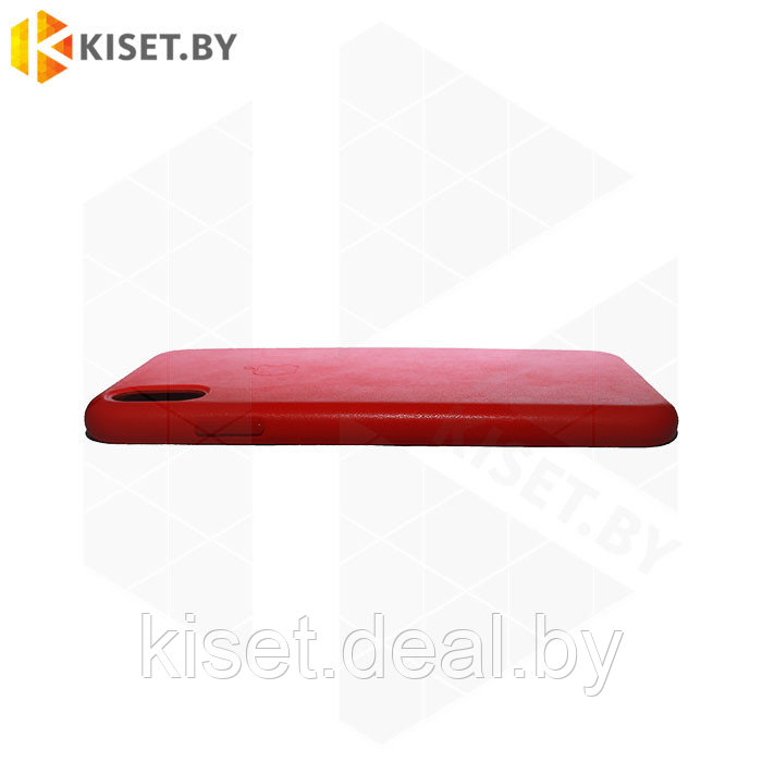 Бампер Leather Case для iPhone Xs Max красный - фото 2 - id-p144596603