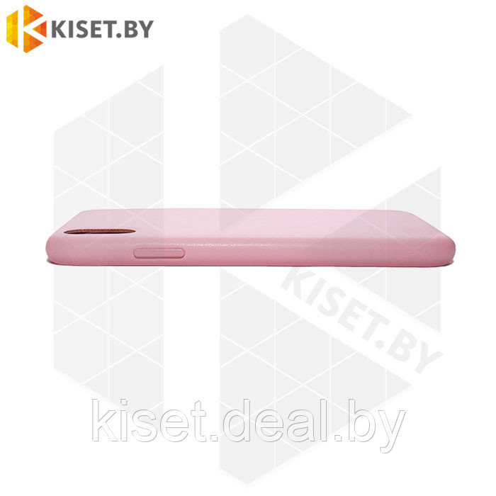 Бампер Leather Case для iPhone Xr розовый - фото 2 - id-p144596604