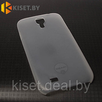 Пластиковый бампер для Samsung Galaxy S4 (i9500), белый