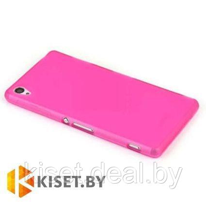 Силиконовый чехол для Sony Xperia Z5, розовый - фото 1 - id-p144595340