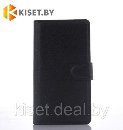 Чехол-книжка Flip Case для ZTE Blade S6 Lux, черный - фото 1 - id-p144595544