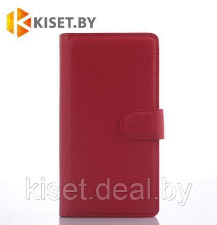 Чехол-книжка Flip Case для ZTE Blade S6 Lux, красный - фото 1 - id-p144595546