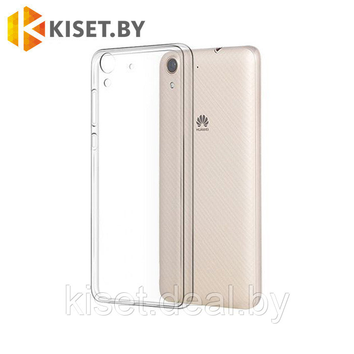 Силиконовый чехол KST UT для Huawei Honor 5A (Plus) / Y6 II прозрачный - фото 1 - id-p144595943
