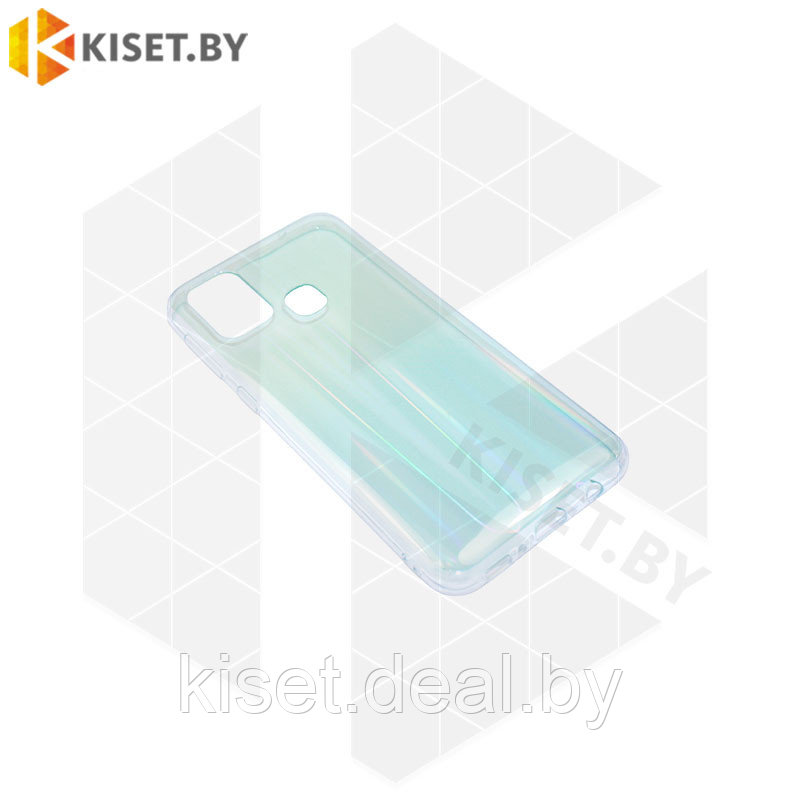 Силиконовый чехол Polar TPU Case для Samsung Galaxy M31 зеленый - фото 1 - id-p144599203