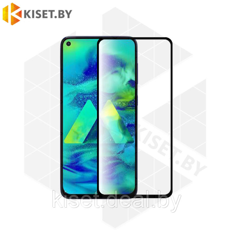 Защитное стекло KST FG для Samsung Galaxy M51 черное - фото 1 - id-p144599290