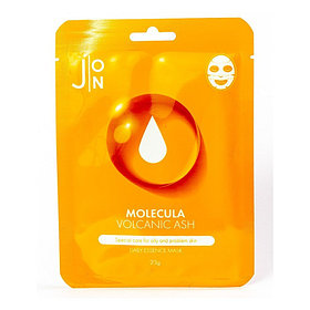 Тканевая маска для лица ВУЛКАНИЧЕСКИЙ ПЕПЕЛ Molecula Volcanic Daily Essence Mask (J:ON), 23 мл