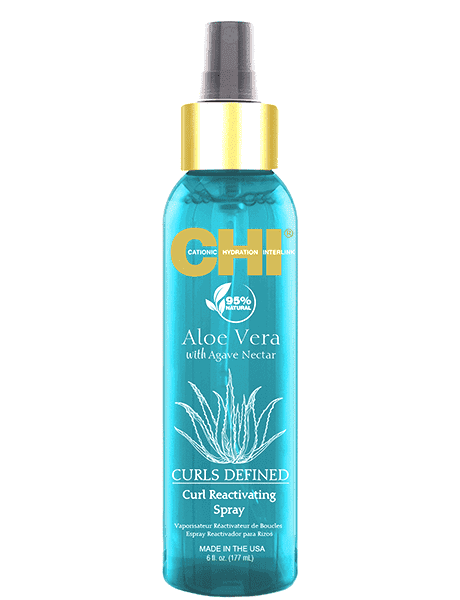 Спрей для кудрявых и вьющихся волос CHI ALOE VERA Curl Reactivating Spray, 177 ml