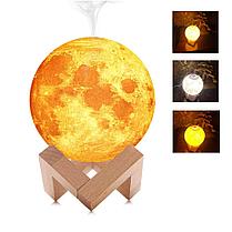 Увлажнитель-ночник 13 см Moon Lamp Humidifier, фото 2