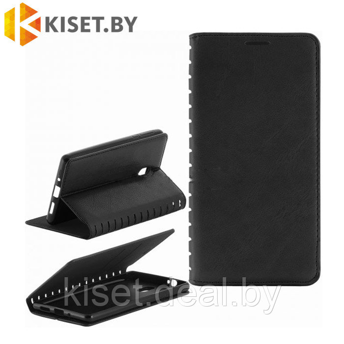 Чехол-книжка KST Book Case 3D с визитницей для Asus ZenFone 4 Selfie Pro (ZD552KL), черный - фото 2 - id-p144596030