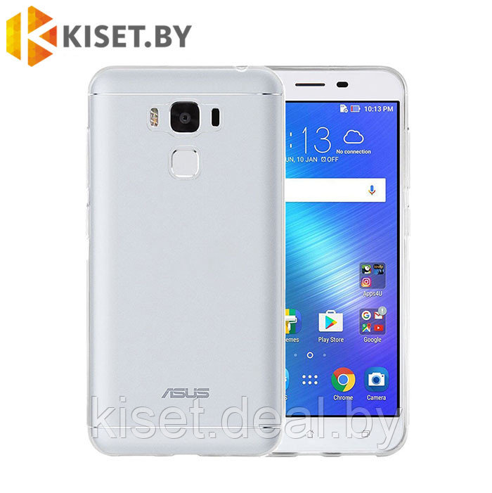 Силиконовый чехол KST UT для Asus Zenfone 3 Max (ZC553KL) прозрачный - фото 1 - id-p144596033