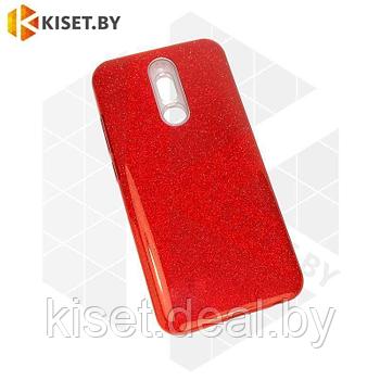Силиконовый чехол Crystal Shine для iPhone 7 Plus / 8 Plus, красный