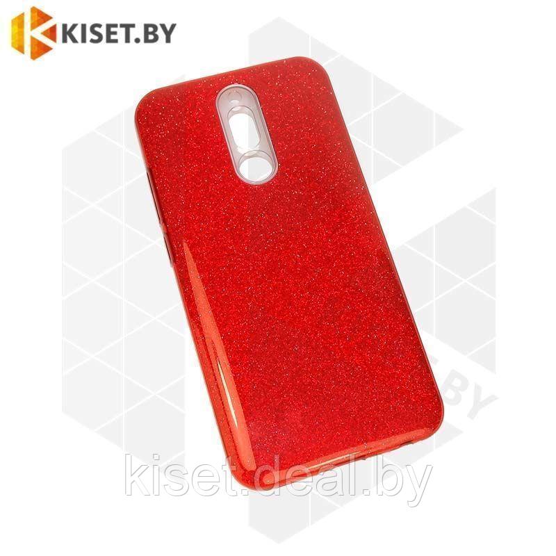 Силиконовый чехол Crystal Shine для iPhone 7 Plus / 8 Plus, красный - фото 1 - id-p144597143