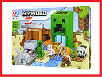 7007 Конструктор ChaoBao "Домик Крипера", Майнкрафт, My World, 200 деталей, аналог Лего (Lego)