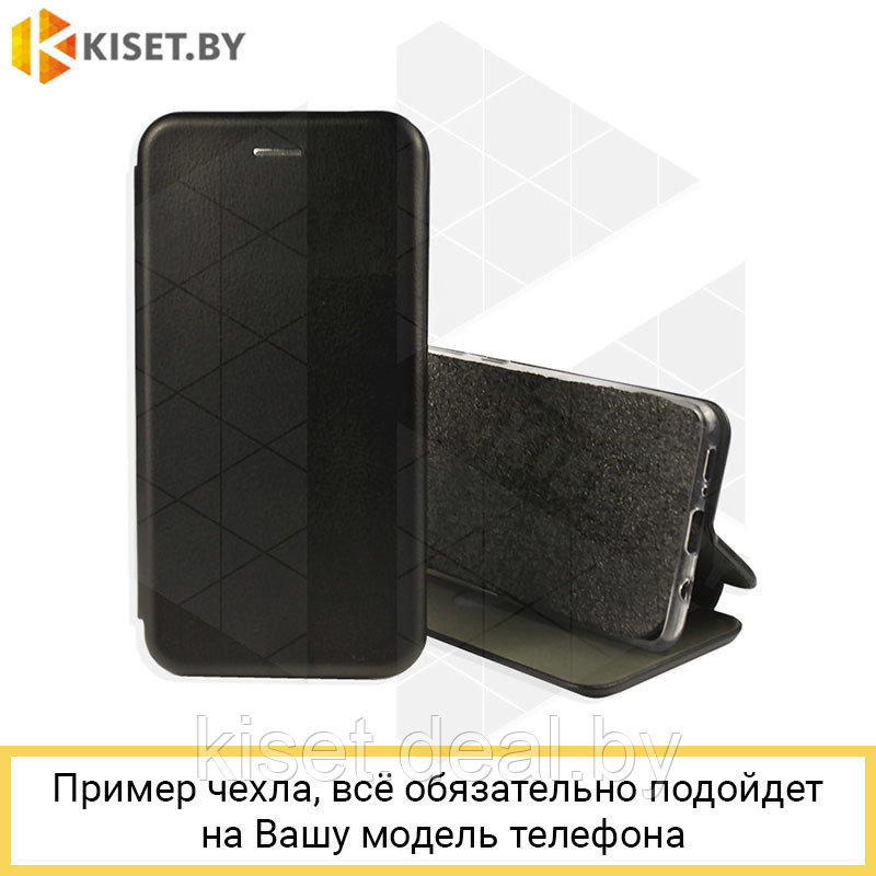 Чехол-книжка Magnetic Book Case с визитницей для Samsung Galaxy A41 черный - фото 1 - id-p144598434